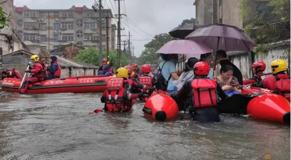 တရုတ်နိုင်ငံ၌ ဇူလိုင်လအတွင်း သဘာဝဘေးအန္တရာယ်များဖြစ်နိုင်ဟု သတိပေးချက်ထုတ်ပြန်