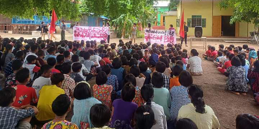 စနစ်ဆိုးများကို တော်လှန်ခဲ့ကြသည့် ကျောင်းသား၊ လူငယ်များကို NUG ဦးညွတ်ဂုဏ်ပြု 