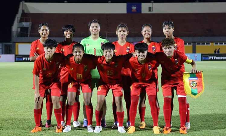 မြန်မာယူ-၁၉အမျိုးသမီးအသင်း အုပ်စုအဖွင့်ပွဲတွင် ဖိလစ်ပိုင်အသင်းကို အနိုင်ရ