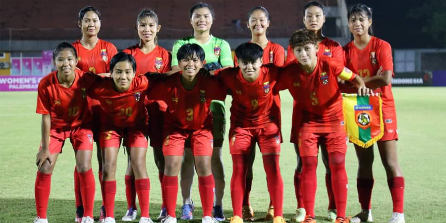 မြန်မာယူ-၁၉ အမျိုးသမီးအသင်း ထိုင်းကို ရှုံးခဲ့သော်လည်း ဆီမီးဖိုင်နယ်တက်