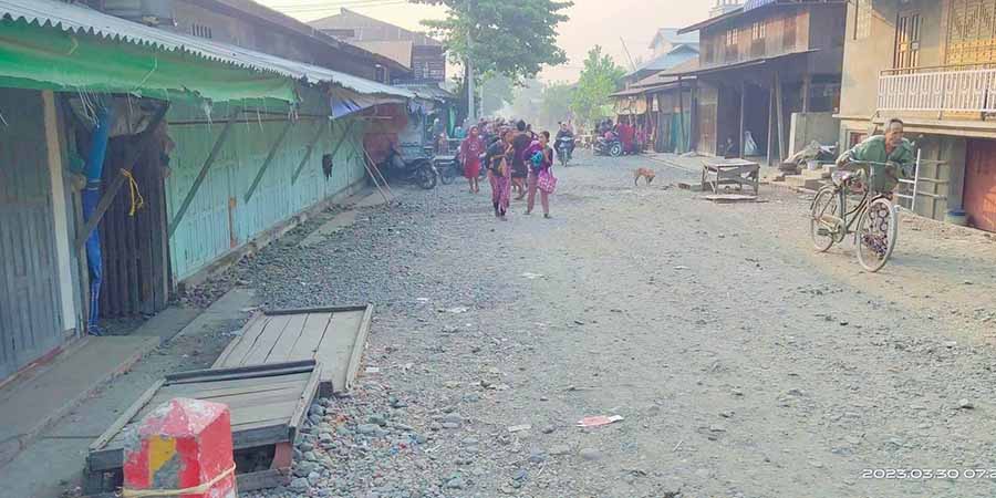 စစ်ဘေးရှောင်များလာသည့် ကလေးမြို့တွင် အိမ်ငှားခမြင့်တက်