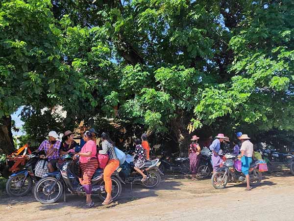 ရွှေဘို၊ ခင်ဦးနှင့် တနင်္သာရီမြို့တို့တွင် ဒေသခံ တသောင်းကျော် စစ်ဘေးရှောင်နေရ