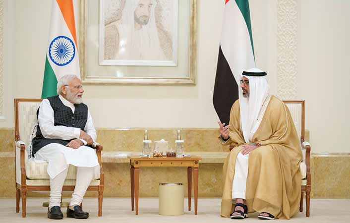 UAE နှင့်အိန္ဒိယအကြား ကုန်သွယ်မှု၌ ရူပီးအသုံးပြုမည်
