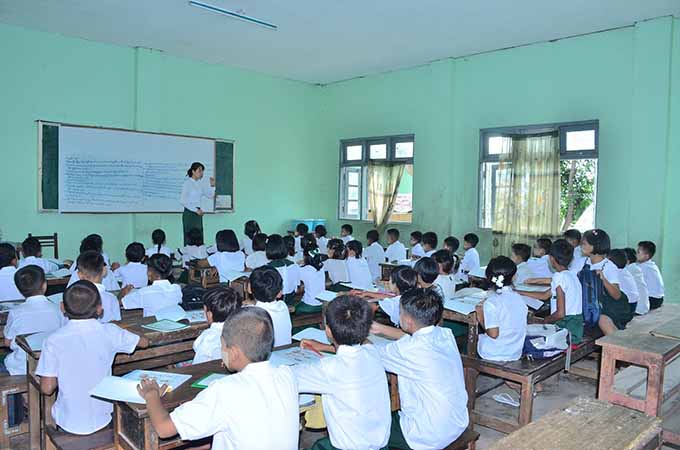 ယခုပညာသင်နှစ်တွင် ကျောင်းသားကျောင်းသူ ၈ သန်းကျော် ကျောင်းအပ်