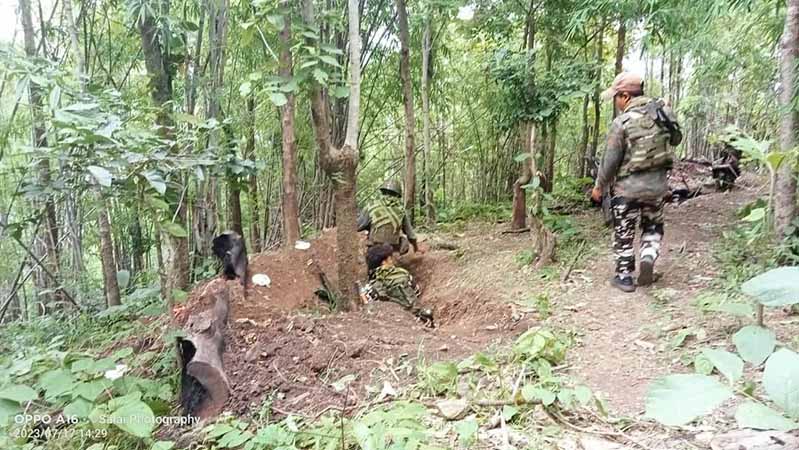 ကန်ပက်လက်တွင် စစ်ကောင်စီတပ် တိုက်ခိုက်ခံရ