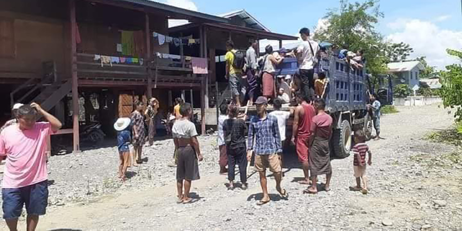 မြောင် စစ်ရှောင်များကို ထောက်ပံ့၊ ခါမ်းပါတ် စစ်ရှောင်များ စားနပ်ရိက္ခာ အကူအညီလိုအပ်