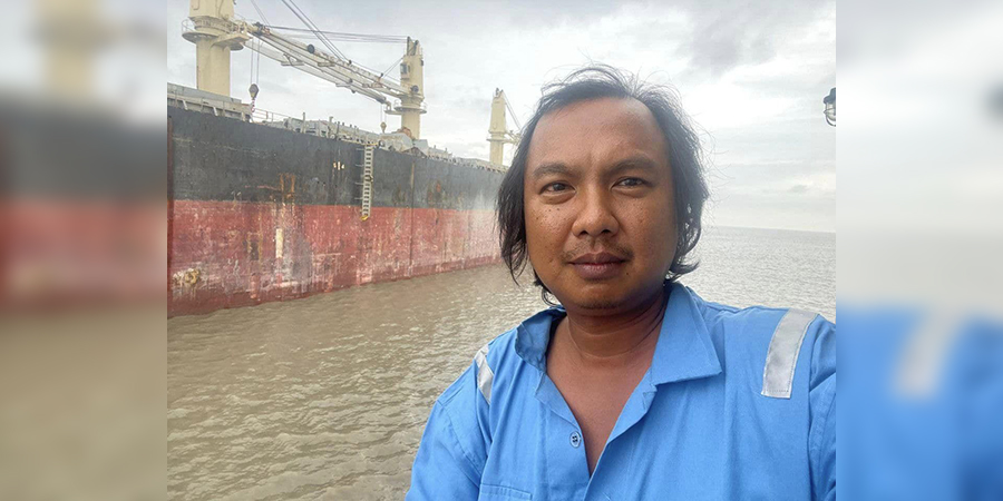 ပင်လယ်ထဲ ပြုတ်ကျကျန်ခဲ့သည့် မြန်မာသင်္ဘောသား ၁ ဦး အသက်ဘေးက လွတ်မြောက်