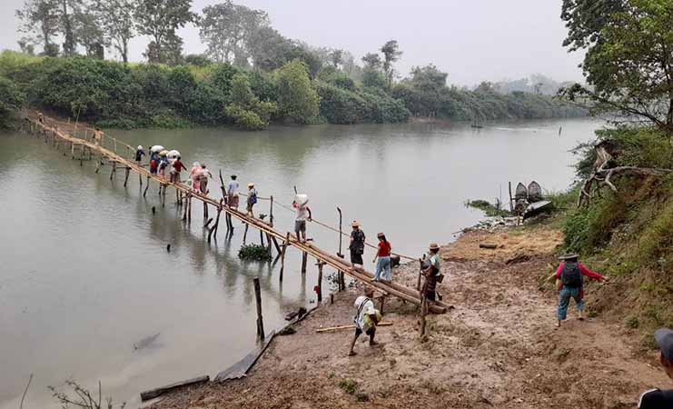 ကျောက်ကြီးနှင့် နတ်သံကွင်းအကြား ညဘက် မသွားလာကြရန် KNDO သတိပေး