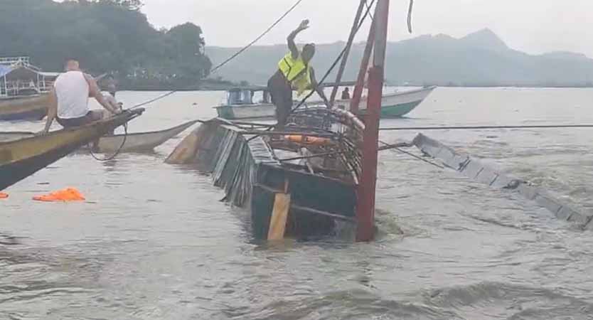ဖိလစ်ပိုင်တွင်  ခရီးသည်တင်စက်လှေတိမ်းမှောက်ပြီး  ၁၉ ဦးသေဆုံး