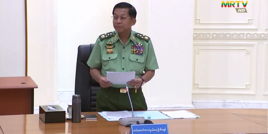 ရွေးကောက်ပွဲကို နိုင်ငံတည်ငြိမ်မှ ကျင်းပမည်ဟု အာဏာသိမ်းစစ်ခေါင်းဆောင် ပြောပြန်