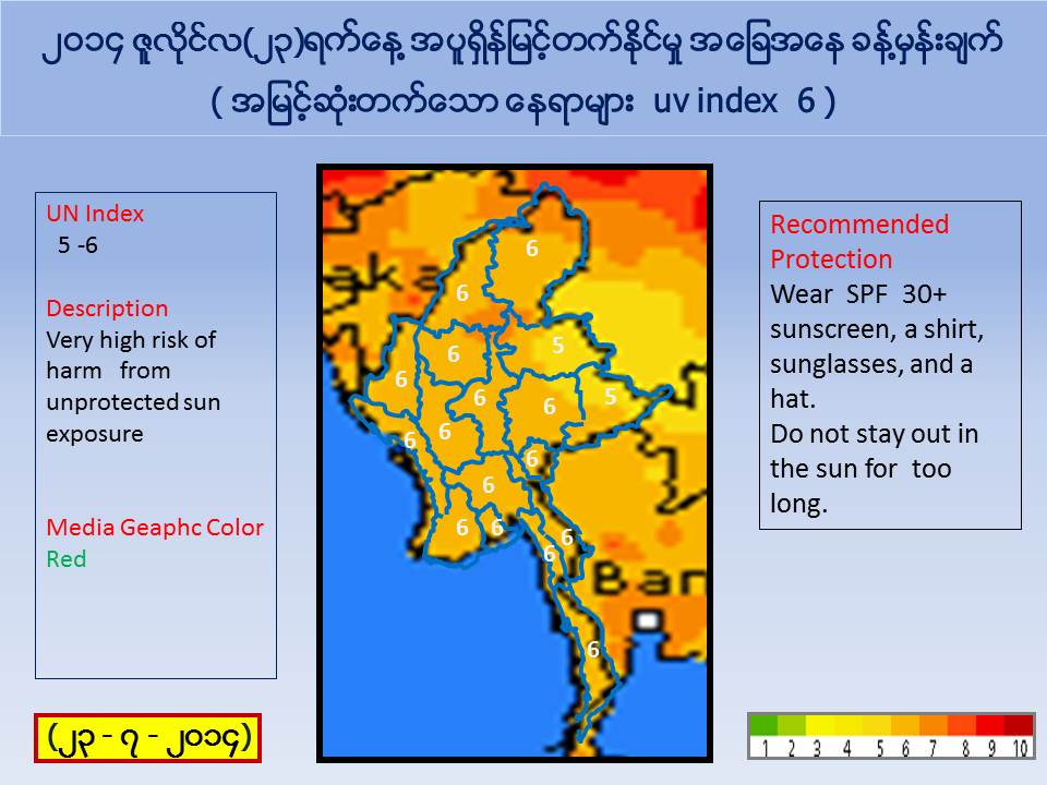 ဇူလုိင္ ၂၃ ရက္ မုိးေလ၀သ ခန္႔မွန္းခ်က္ - ေဒါက္တာထြန္းလြင္