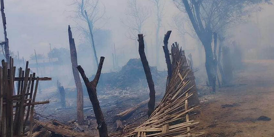 ပုလဲ ပကဖ ၁ ဦးကို စစ်ကောင်စီတပ် သတ်ဖြတ်ပြီး ရွာမီးရှို့၊ နေအိမ် ၁၁ လုံးဆုံးရှုံး