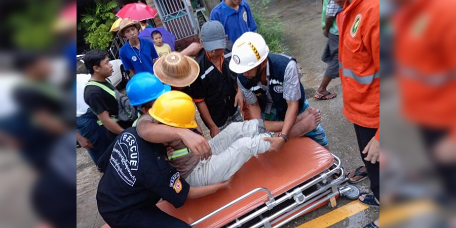 သာကေတတွင် ဓာတ်တိုင်ပေါ် ဝိုင်ဖိုင်ကြိုးတက်ပြင်သူ ၃ ဦး ဓာတ်လိုက်ခံရ