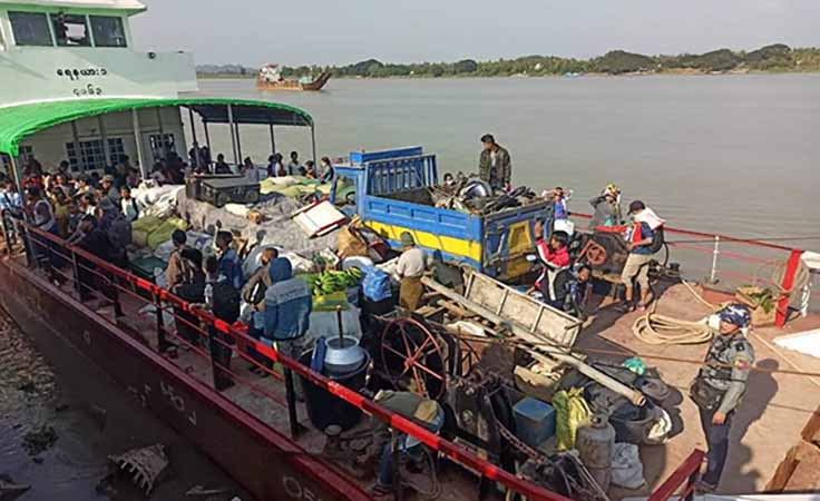 ပလက်ဝသို့ ကုန်သယ်ယူခွင့် စစ်ကောင်စီက ကန့်သတ်ထားဆဲ