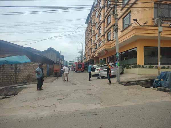 လားရှိုးက ဟိုတယ်တခုတွင် ပေါက်ကွဲမှုဖြစ်