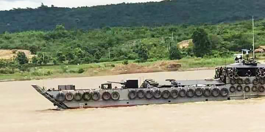 ရွှေကူတွင်  စစ်သင်္ဘောက လက်နက်ကြီးပစ်သဖြင့် အမျိုးသမီး ၁ ဦး ဒဏ်ရာရ