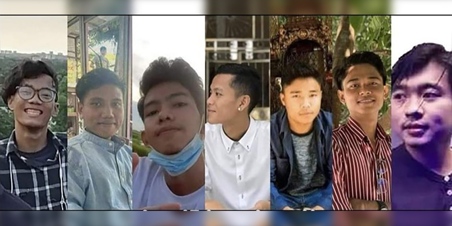 သေဒဏ်ကျ ဒဂုံတက္ကသိုလ် ကျောင်းသား ၇ ယောက်ကို တသက်တကျွန်းပြောင်းလဲ