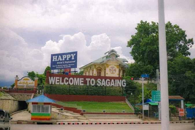 စစ်ကိုင်းတွင် လှည်း ၂ စီးဖြင့် စစ်ရှောင်လာသူများ လက်နက်ကြီးထိ
