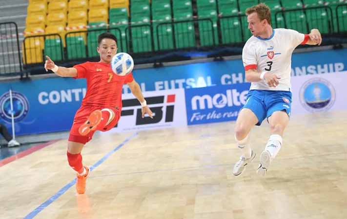 မြန်မာဖူဆယ်အသင်း ဆီမီးဖိုင်နယ်တွင် ချက်ကို ဂိုးပြတ်ရှုံး