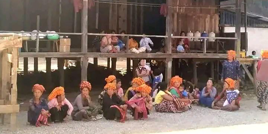 ပင်လောင်း စစ်ရှောင်များ အကူအညီမရသဖြင့်  စားနပ်ရိက္ခာ အခက်ကြုံနေ