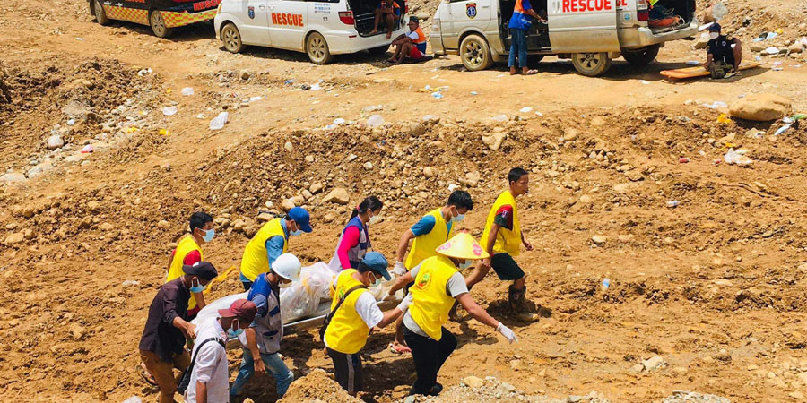 ဖားကန့်မြေပြို ပျောက်ဆုံးနေသူများထဲက အလောင်း ၃၃ လောင်း ရှာတွေ့