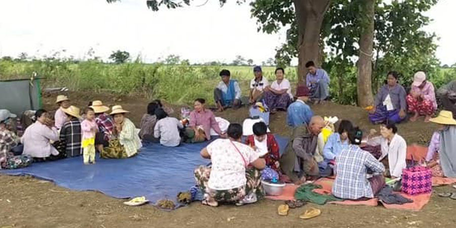 ကျောက်ကြီးမြို့နယ်က ရွာပေါင်း၄၀ ကျော် စစ်ရှောင်နေရပြီး အရေးပေါ်အကူအညီ လိုအပ်နေ