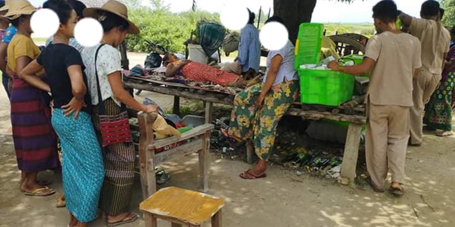 ဝက်လက်မြို့နယ်၌ စစ်ဘေးရှောင်ပြည်သူများ တုပ်ကွေးရောဂါဖြစ်ပွားနေ