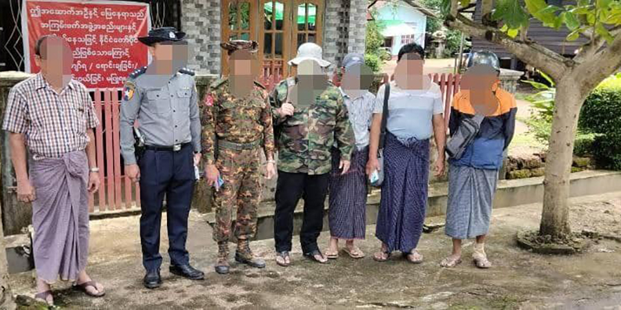 ကျိုက်ထို KRF ဒုတာဝန်ခံ၏ ယောက္ခမနေအိမ် ချိပ်ပိတ်ခံရ