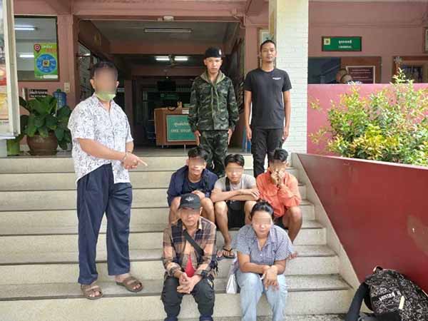 ရနောင်းတွင် တရားမဝင်မြန်မာနိုင်ငံသား ၆ ဦး ဖမ်းဆီးခံရ