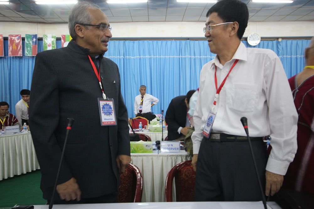 လုိင္ဇာေဆြးေႏြးပြဲ ကုလသမဂၢႏွင့္တရုတ္ကုိယ္စားလွယ္ တက္ေရာက္ (ဓာတ္ပုံ)