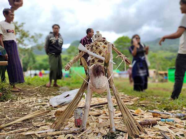 ဒီးမော့ဆို အနောက်ဘက်ခြမ်း စစ်ရှောင်စခန်းများတွင် ဒီးကူပွဲကျင်းပ