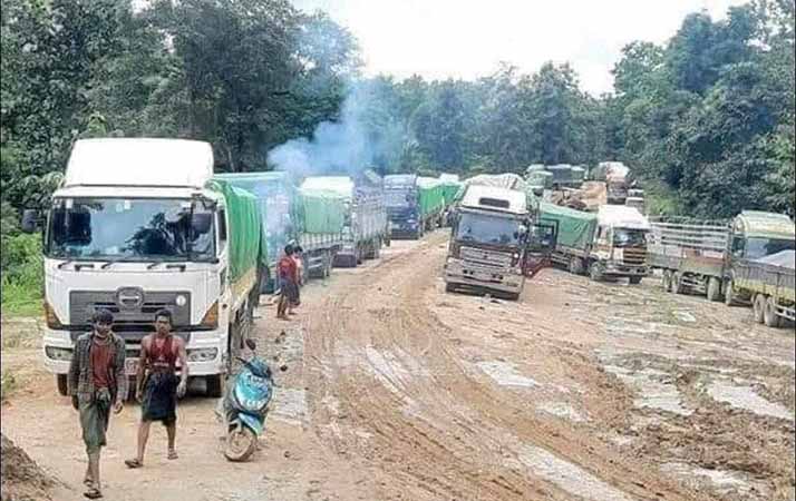 ၃ ပတ်နီးပါးပိတ်ခဲ့သည့် ကလေးဝ-မဟာမြိုင်လမ်း ယနေ့ ပြန်ဖွင့်