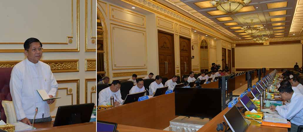 ပြည်တွင်းထုတ်လုပ်မှုတန်ဖိုးမြင့်အောင်လုပ်နိုင်ခဲ့ဟု စစ်ခေါင်းဆောင်ပြော