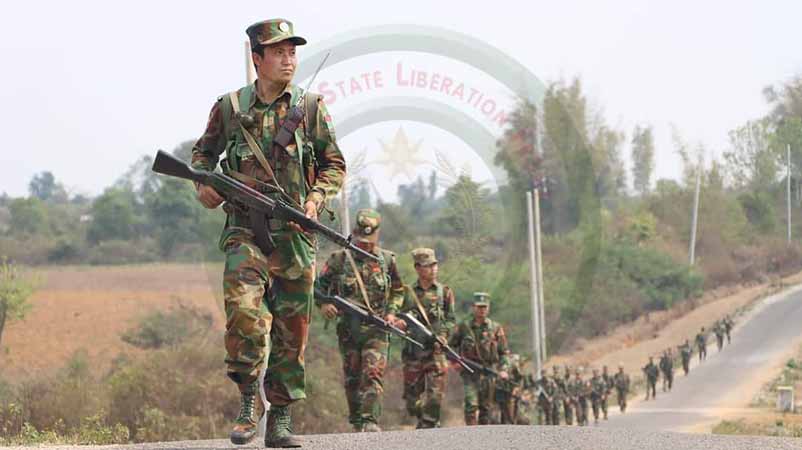 ကွတ်ခိုင်အနီးတွင် စစ်ကောင်စီ ယာဉ်တန်းနှင့် TNLA တို့ တိုက်ပွဲဖြစ်
