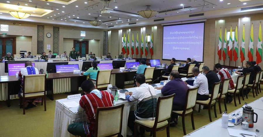 အပစ်ရပ် ၅ ဖွဲ့နှင့် စစ်ကောင်စီတွေ့ဆုံ၊  ၂၀၀၈ ဖွဲ့စည်းပုံပြင်ဆင်ရေး ဆွေးနွေး 