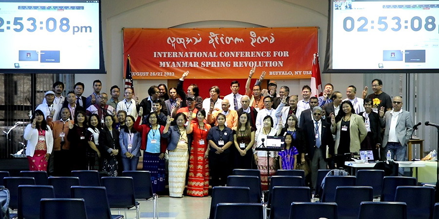နွေဦးတော်လှန်ရေးနိုင်ငံတကာညီလာခံကနေ ကော်မတီ ၅ ရပ်ဖွဲ့စည်း