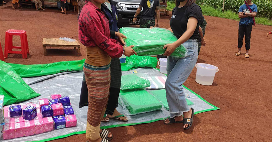 ကရင်နီ စစ်ရှောင်များအတွက် မိုးကာနှင့် ရိက္ခာလိုအပ်၊ ကလေးများ ပညာရေးအတွက် အကူအညီလို