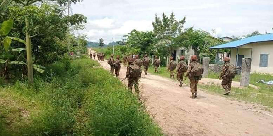 မိုးမောက်မြို့နယ်၌ စစ်တပ်က ရွာသား ၁၀ ဦးကိုဖမ်းဆီး၊ ဝိုင်းမော်-လိုင်ဇာလမ်းတွင် တိုက်ပွဲဖြစ်