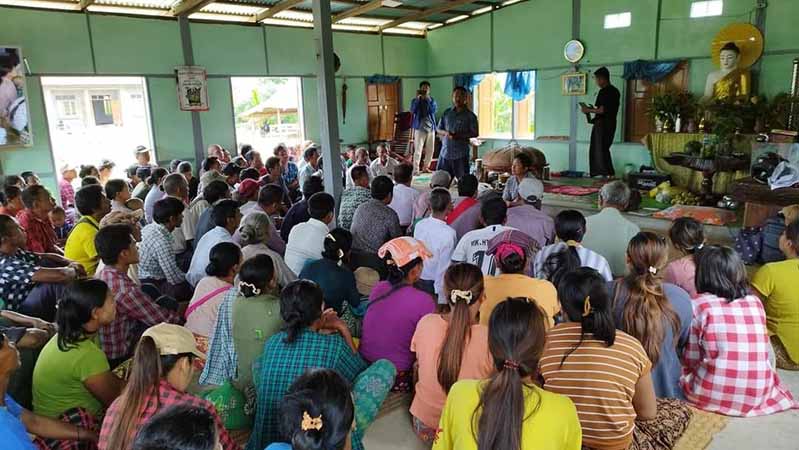 ပုလဲမြို့နယ် ပုံတောင်ပုံညာတောင်ပေါ်ကျေးရွာများရှိ ပြည်သူများကို ကူညီထောက်ပံ့