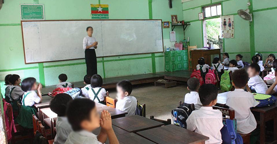 အခြေခံပညာကျောင်းများတွင် ကျူရှင်မတက်သည့် ကျောင်းသားများ ခွဲခြားဆက်ဆံခံနေရ