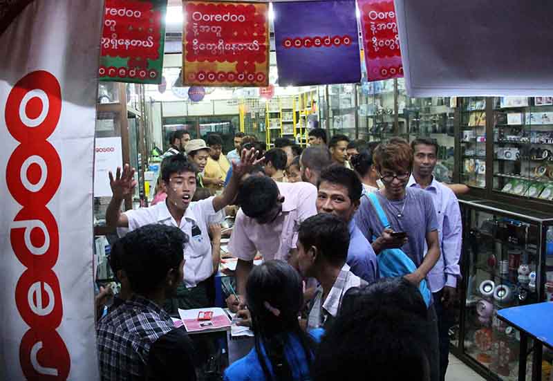 ေအာ္ရီဒူးဆင္းကတ္ ရန္ကုန္ၿမိဳ႕တြင္ ႀကိဳတင္ေရာင္းခ် (ဓာတ္ပုံ)