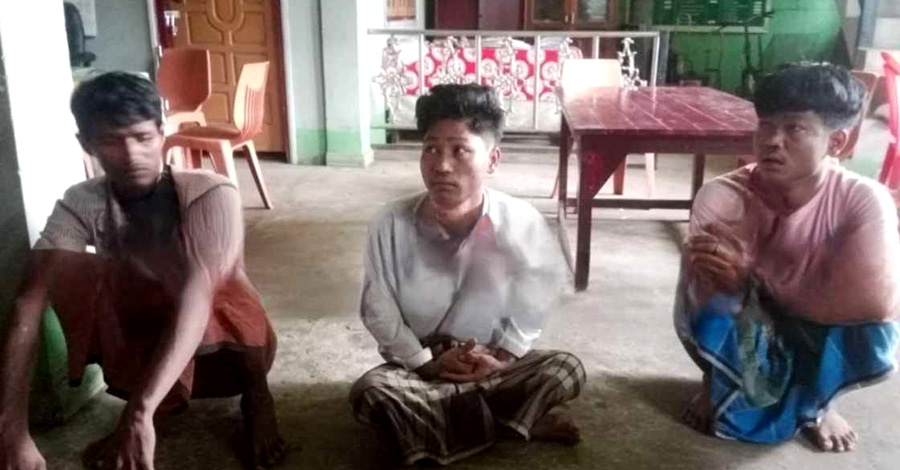 တောင်ဒဂုံတွင် ဖုန်းနှင့် ငွေလုယက်ခြိမ်းခြောက်သူ ၃ ဦးကို ပြည်သူများ ဝိုင်းဝန်းဖမ်းဆီး
