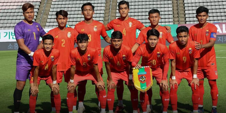 အာရှယူ-၂၃ ခြေစစ်ပွဲတွင် မြန်မာနှင့် ကာဂျစ္စတန် ၁ ဂိုးစီသရေကျ