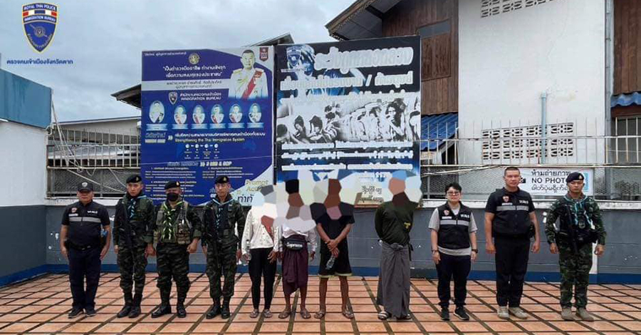 မဲဆောက်တွင် တရားမဝင်မြန်မာနိုင်ငံသား ၆ ဦး ဖမ်းဆီးခံရ