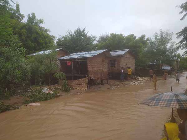 ပခုက္ကူ ရေဘေးသင့်ပြည်သူများ အကူအညီလိုအပ်