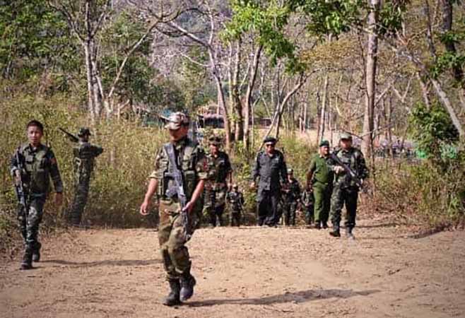 CDF-မတူပီ တပ်ရင်း ၂ နယ်မြေတွင် ချင်းအမျိုးသားတပ်မတော် တပ်ချ