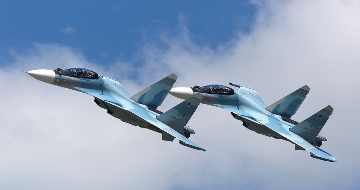 ရုရှားနိုင်ငံက Su-30 ဂျက်တိုက်လေယာဉ် ၂ စင်း မြန်မာနိုင်ငံသို့ ပထမဆုံးအသုတ် ရောက်လာ