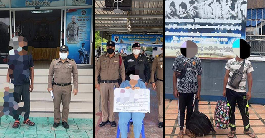 မဲဆောက်တွင် တရားမဝင်မြန်မာနိုင်ငံသား ၄ ဦး ဖမ်းဆီးခံရ