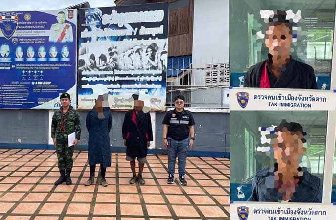 မဲဆောက်တွင် တရားမဝင် မြန်မာနိုင်ငံသား ၄ ဦး ဖမ်းဆီးခံရ