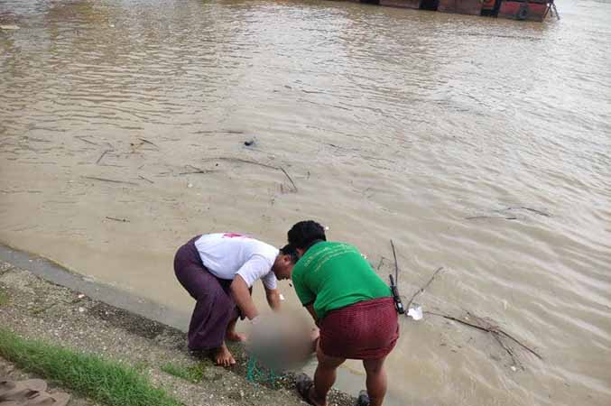 ရန်ကုန်တွင် ရေထဲသေဆုံးနေသူ ၃ လောင်း ၂ ရက်အတွင်း တွေ့ရှိ